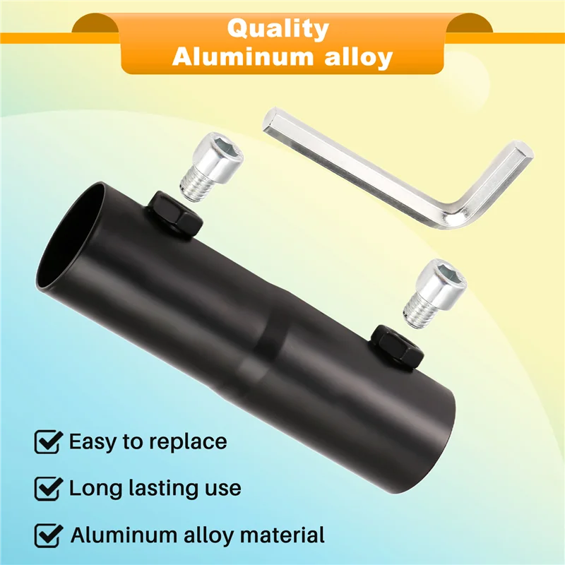 

Classy-For Starlink Pipe Adapter, Aluminum Alloy Heavy Duty Satellite Internet Pole Mount Bracket Mounting Kit For Roof Wall