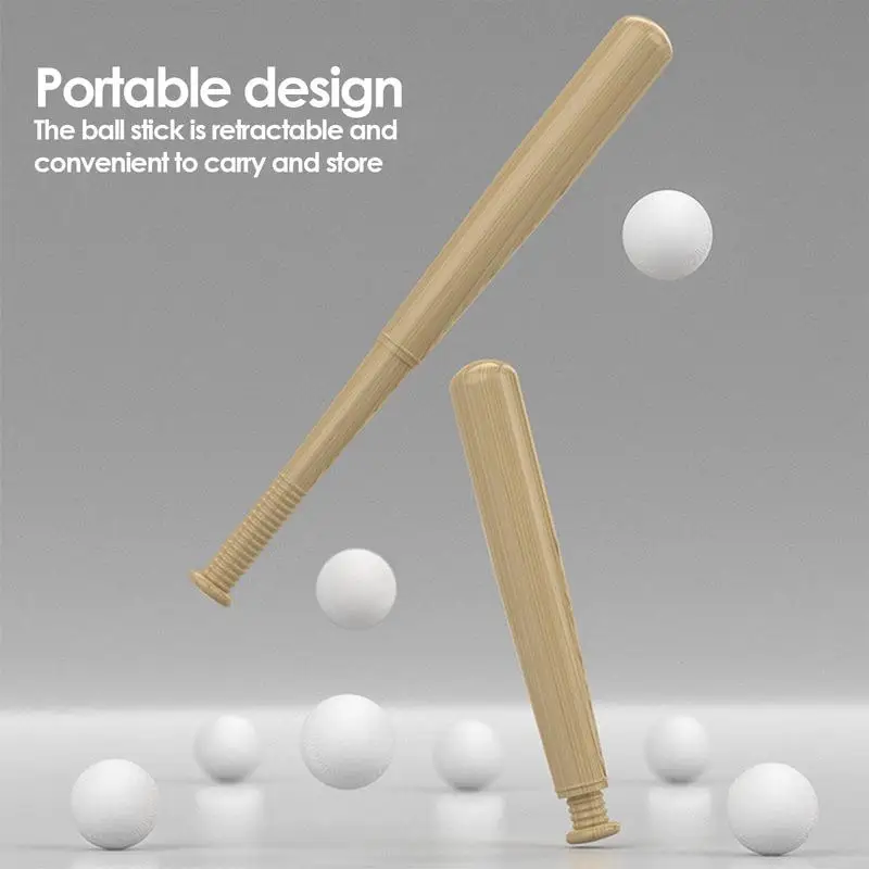 آلة إبريق البيسبول مع مضرب و6 كرات بيسبول للأطفال، معدات تدريب ألعاب رياضية خارجية قابلة للتعديل في الفناء الخلفي