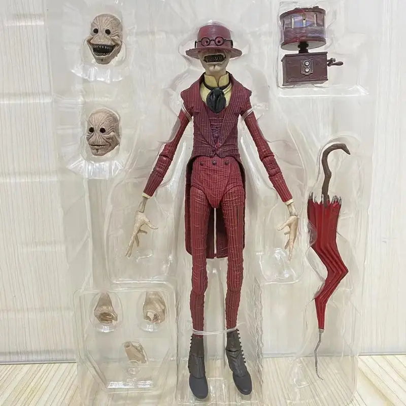 Neca The Conjur-ing 2 Universe Crooked Man Action Figures Horror Figure Joint Movable Bookshelf Collection Model Toy Gift