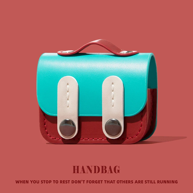 

For AirPodsPro3 Pro2 Pro for AirPods1 2 3 4th Generation Wireless Bluetooth Headphone Protective Cover Button Handbag Soft Shell