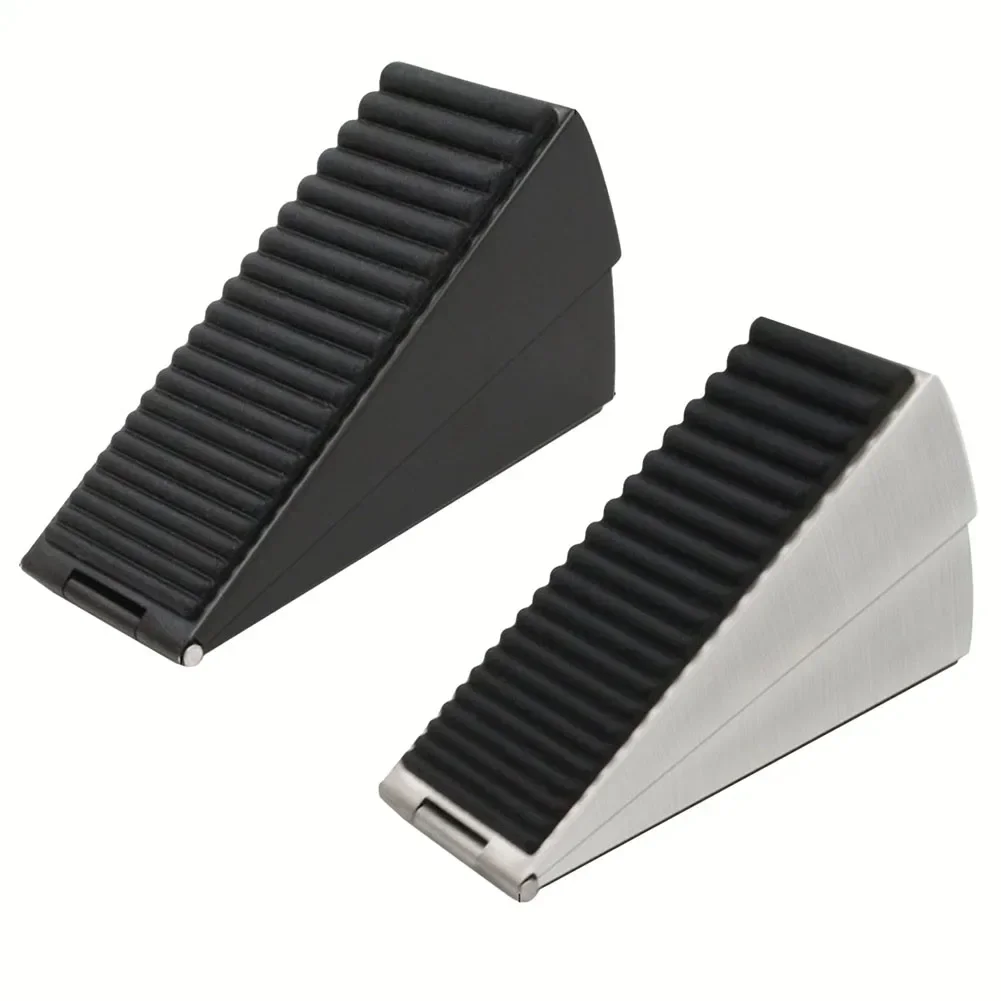 Door Stopper Heavy Duty Door Stop Wedge Tall Door Stoppers For Bottom Of Door, Adjustable Spring Loaded Door Stop Suits