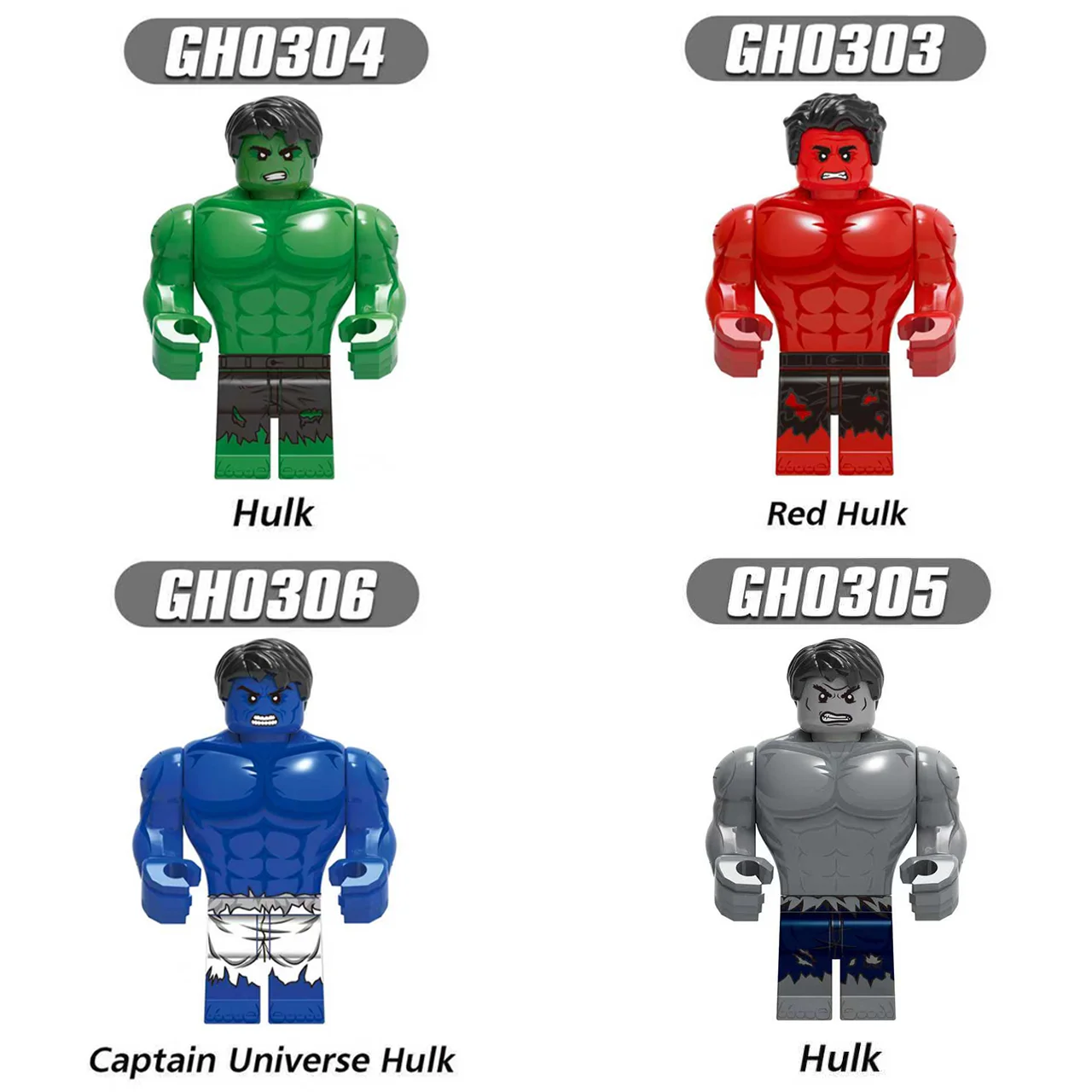 

Новинка 2025 года, хит продаж, классический персонаж Marvel Hulk Hero, строительный блок, игрушка, экшн-персонаж, строительный блок, совместная игрушка в подарок