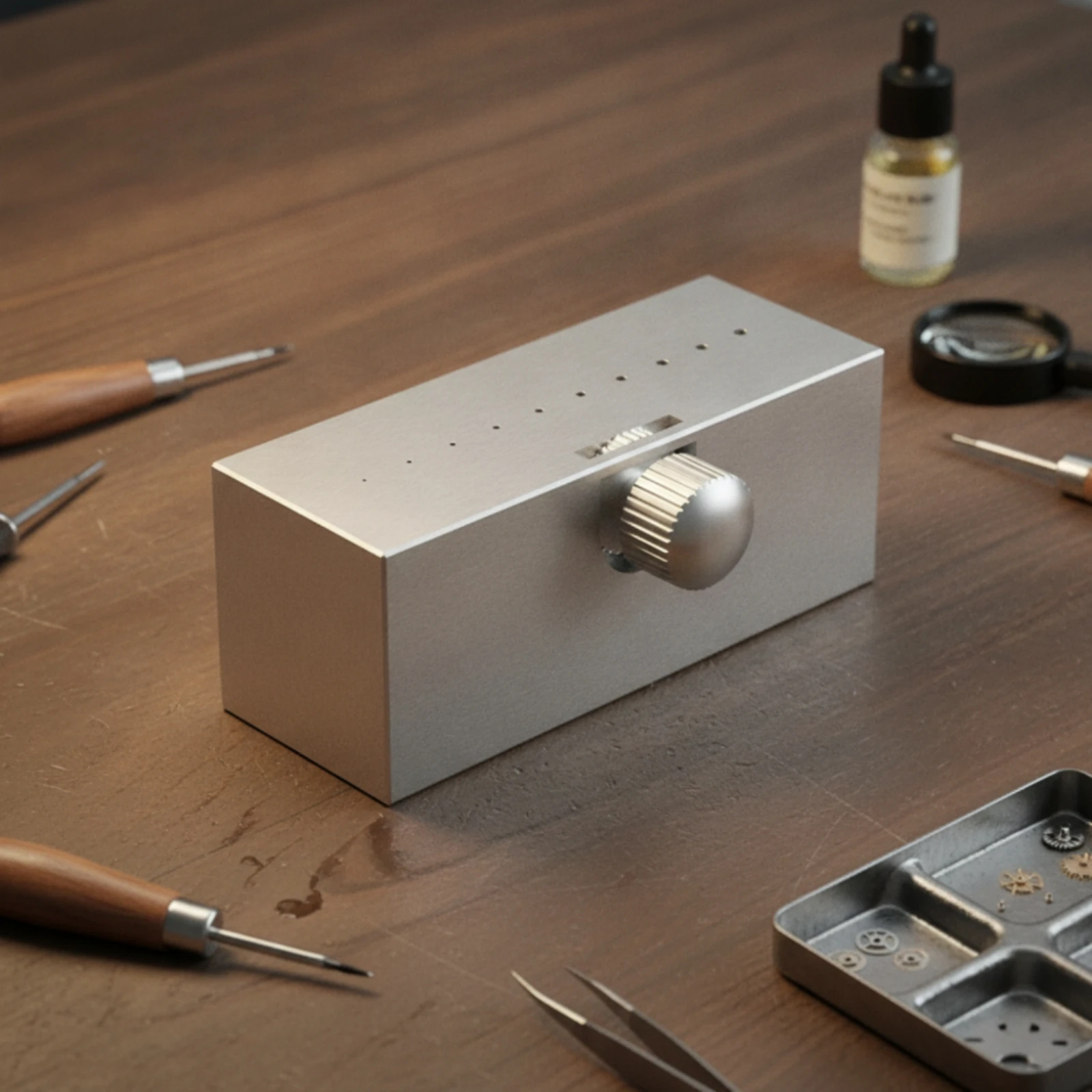 Watch Hand Repair Fixture Precision Tool for Watchmakers, Workbench
