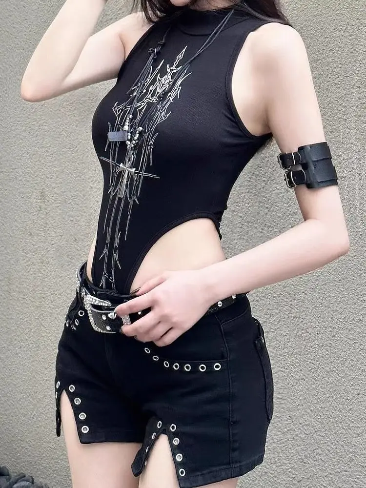 Y2k مثير برشام سوبر السراويل الرجعية منخفضة الارتفاع الدينيم الجينز السراويل الساخنة الغنيمة السراويل النساء