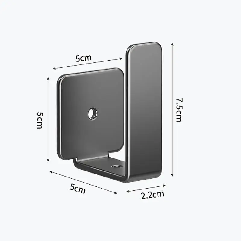 Настенное крепление для маршрутизатора, держатель удлинителя из углеродистой стали, многофункциональная стойка для размещения Wi-Fi, экономия места, настенный кронштейн без дрели
