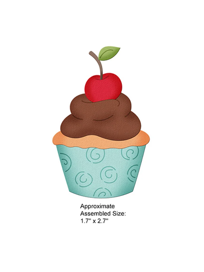 New in May 2022 Cupcakes Candy Cart Ice Cream Sundaesmetal cutting layering dies crapbook die photo album decoration card craft