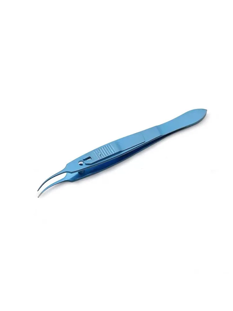 Strabismus Tweezers Micro Tweezers Strabismus Tweezers Beauty Tweezers Ophthalmology Microscope Tooth Lock Type Surgical Instrum