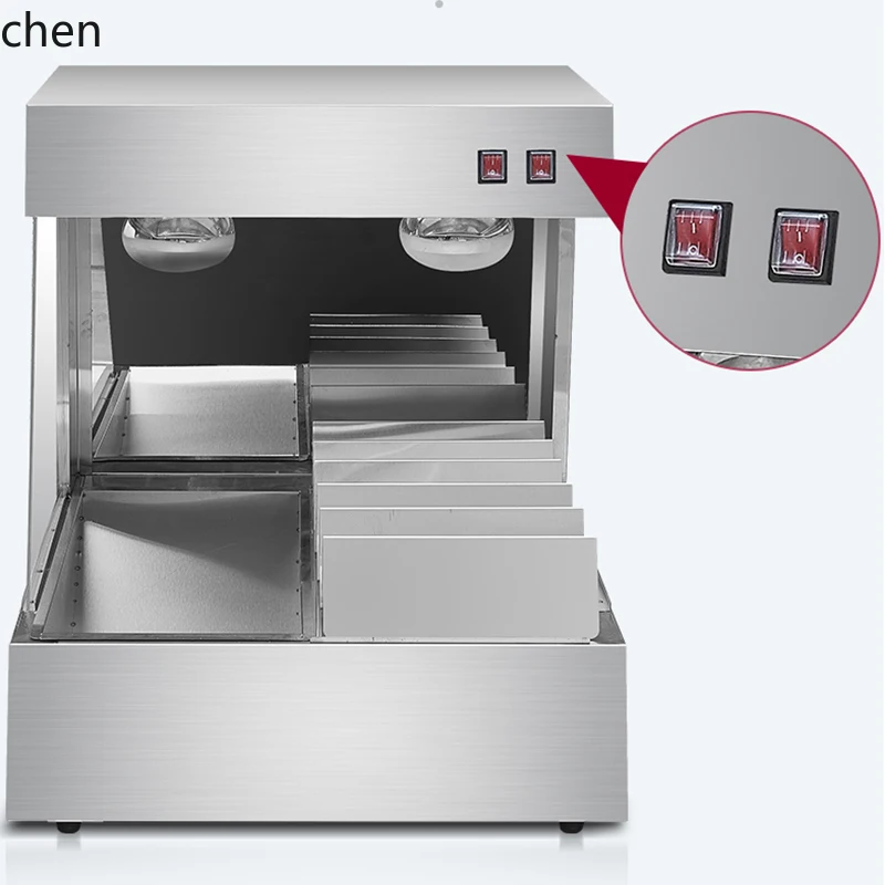 ZML desktop patatine fritte workstation console serbatoio di controllo dell'olio commerciale attrezzatura per hamburger di pollo fritto