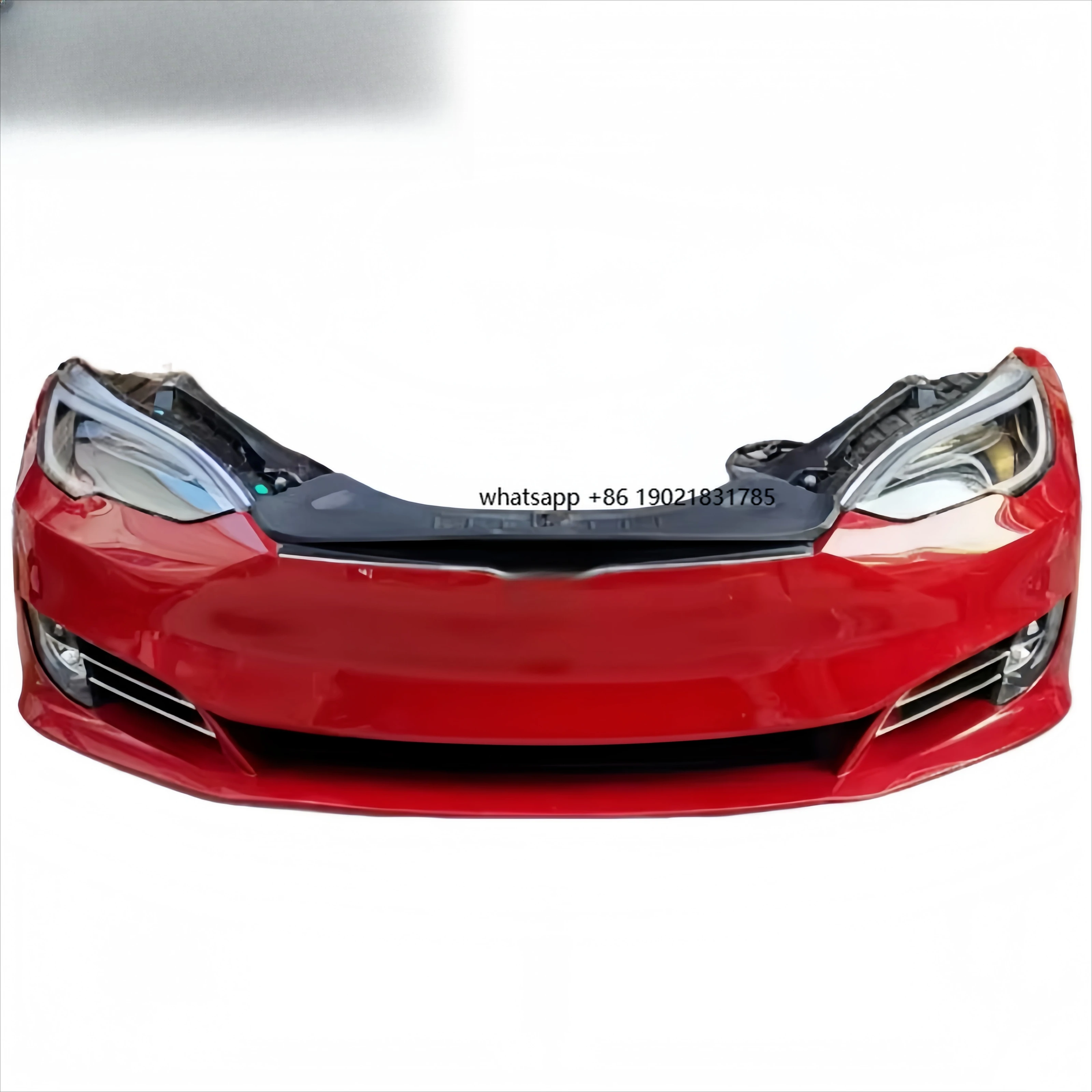 High-quality Original for  Model S Complete Front Bumper with Grille, Headlights and radar Wiring Harness