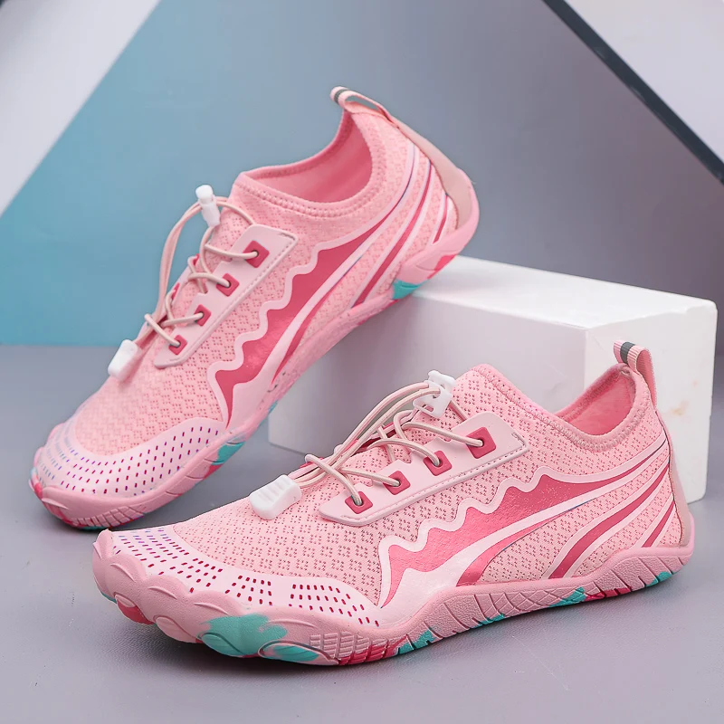 HKDQ Men's Water Shoes Big Size 36-46 Aqua Shoes Women Couple Quick Dry Non Slip Minimalist Design Breathable Men's Wading Shoes