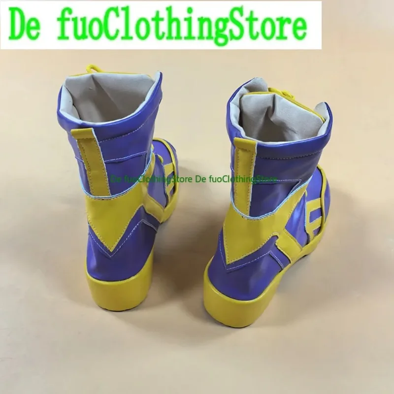 أحذية Defuo Zoe التأثيرية أحذية Convention أنيمي لعبة الرسوم المتحركة أحذية وأحذية لعب الأدوار لحفلات الهالوين