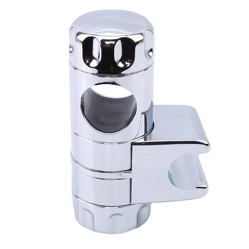 Utile staffa di ricambio per doccetta per barra di scorrimento regolabile cromata per tubo del bagno supporto per soffione doccia staffa per doccia