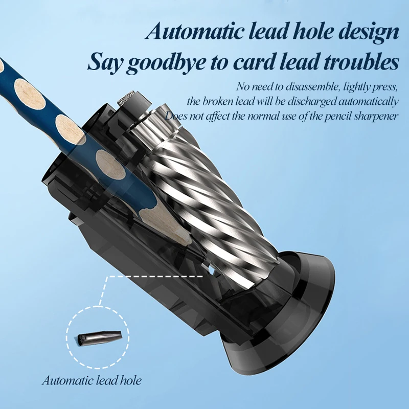 Tenwin A11Pro Automatic Pencil Sharpener Pro Cute Boots Style High Capacity Battery School Pencil Sharpener Electric Automatic