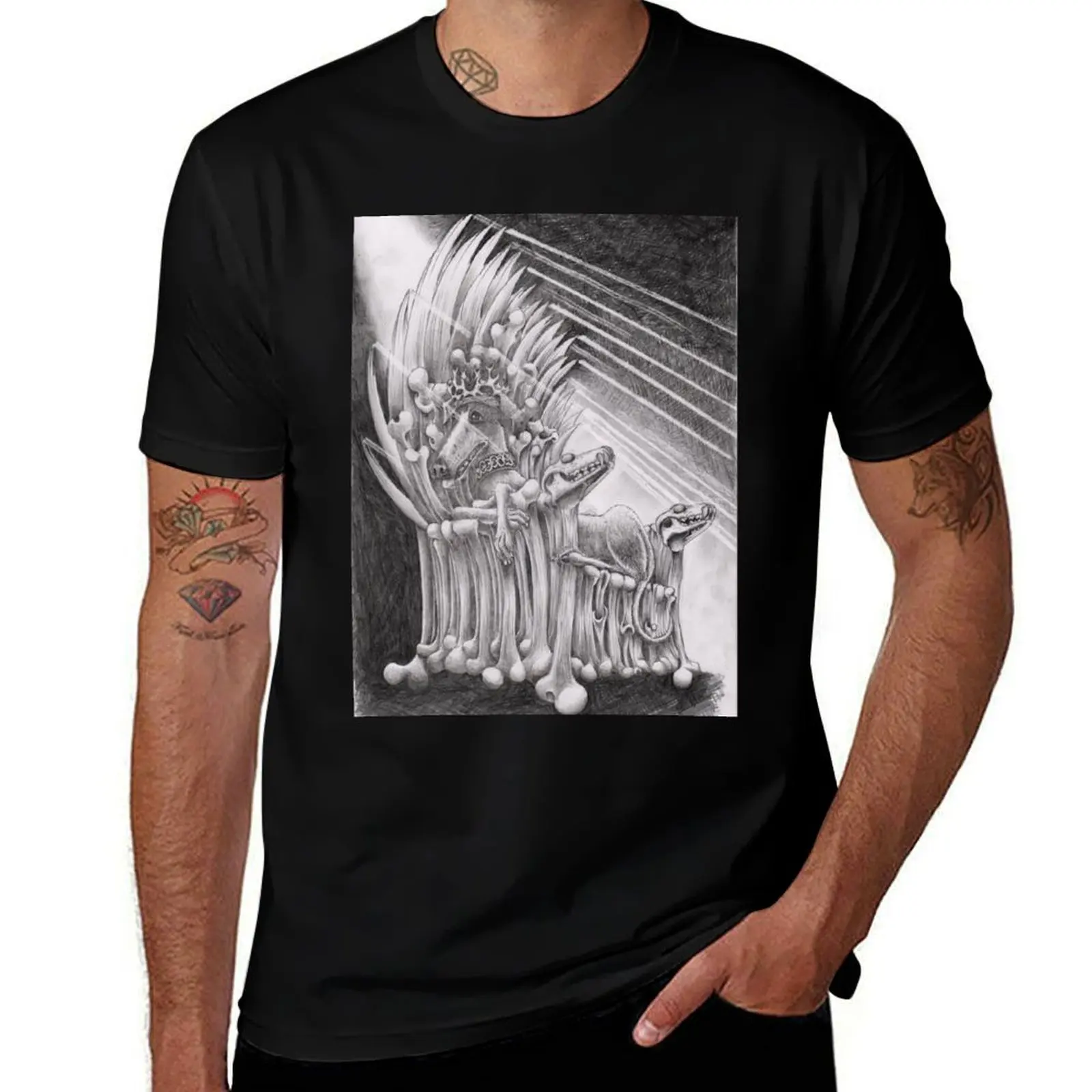 Game Of Bones T-Shirt Graphic Print Short Sleeve T-Shirt