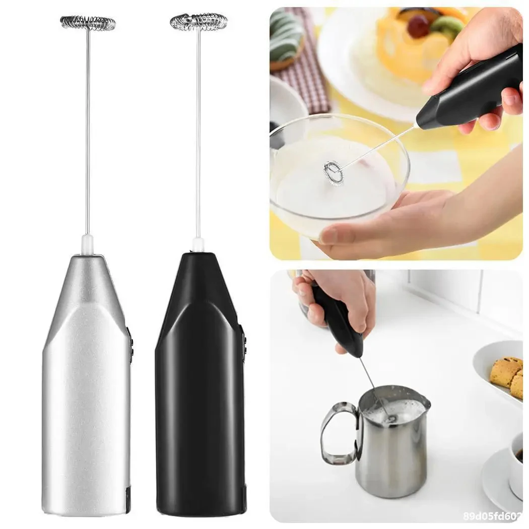 XIAOMI Household Mini Stainless Steel Electric Handheld Egg Beater Cappuccino Latte Coffee Foamer Hot Chocolate Drink Mixer