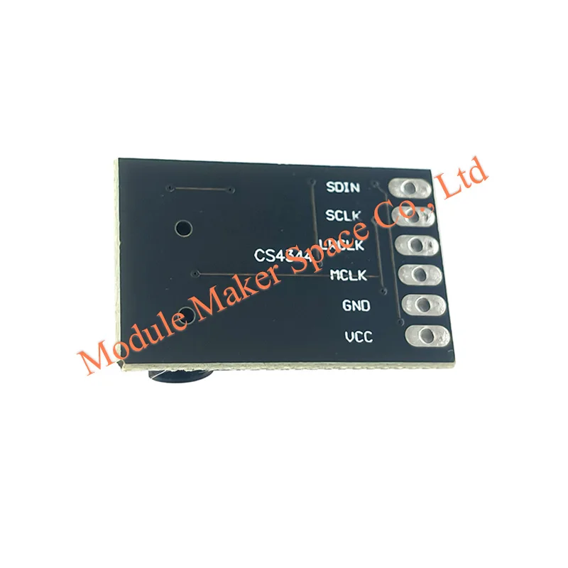 CS4344 D/A Conversion Module Stereo Audio Converter Stereo Audio Connection 2kHz-200kHz I2S Interface Audio Module