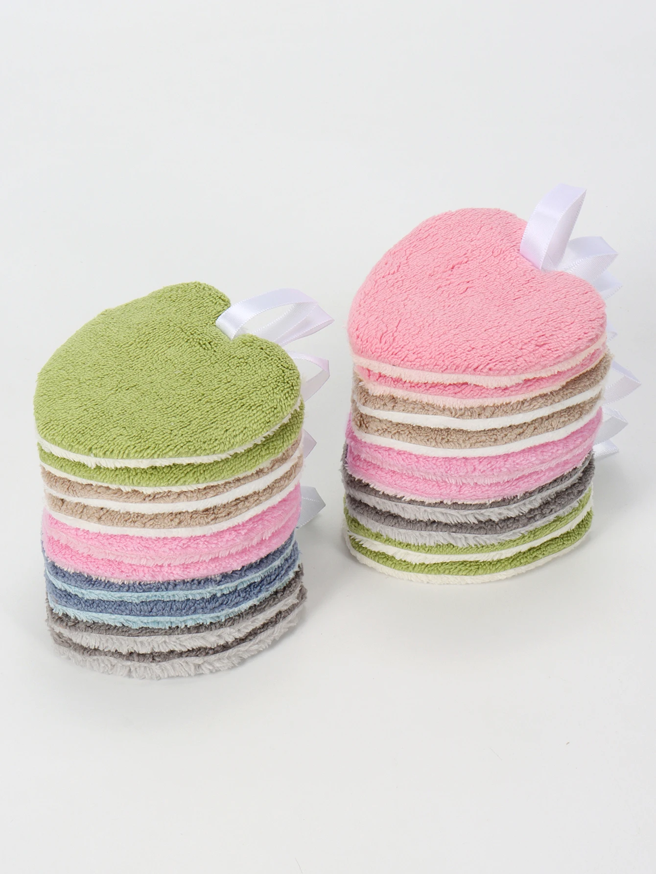 6 قطع من وسادات تنظيف الوجه وإزالة المكياج، وسادات إزالة المكياج قابلة لإعادة الاستخدام على الوجهين وقابلة للغسل، مناسبة لجميع أنواع البشرة #5