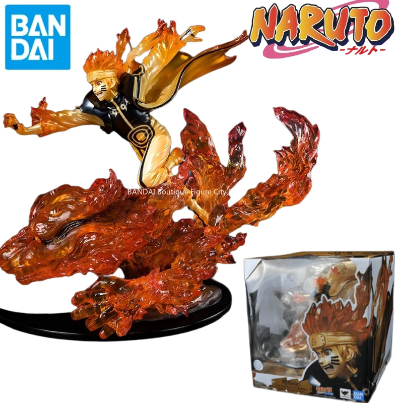 

Brand New Spot Bandai Figuarts ZERO KizunaRelation Uzumaki Naruto Kuro Lama Action Figure Toy Gift Model Collection Hobby