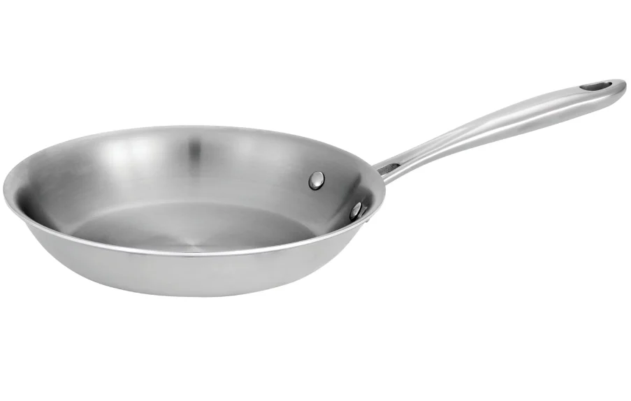 

Tri-Ply Clad 8 in Stainless Steel Fry Pan Cookware