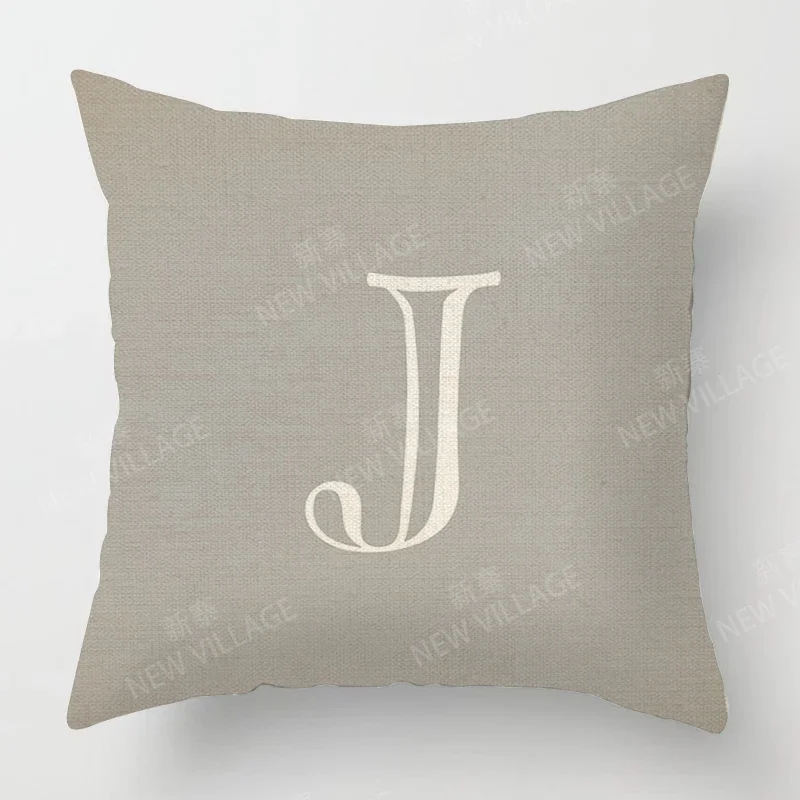 Home living room fashion letter decoration cushion covers linen throw pillow covers45*45 pillowcase 40x40cm 50x50 45x45