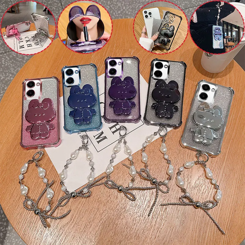 Fashion Cute 3D Bunny Mirror S - Vivo Y28 评论和价格