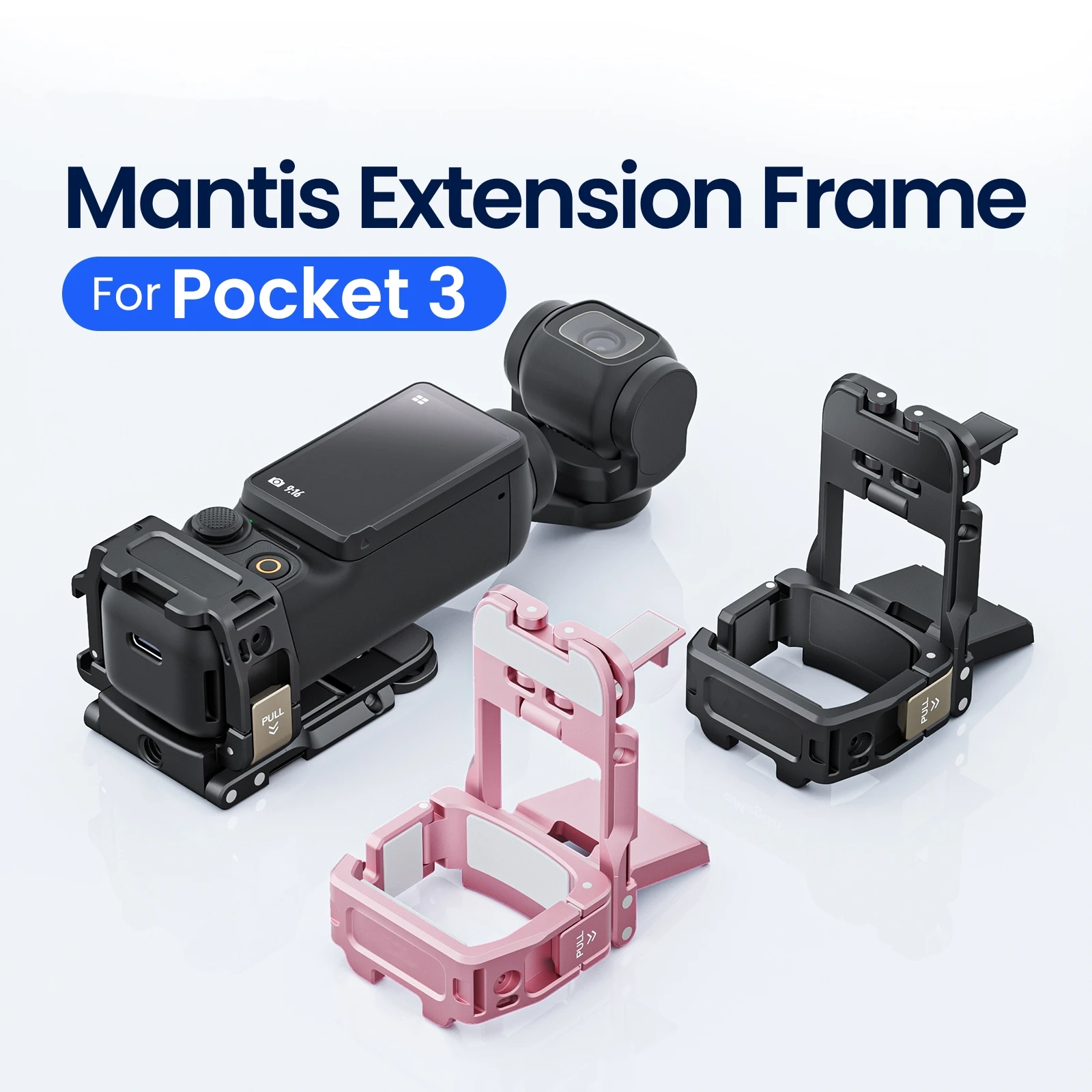 

Versatile Magnetic Expansion Frame for DJI Pocket 3 Camera Accessories