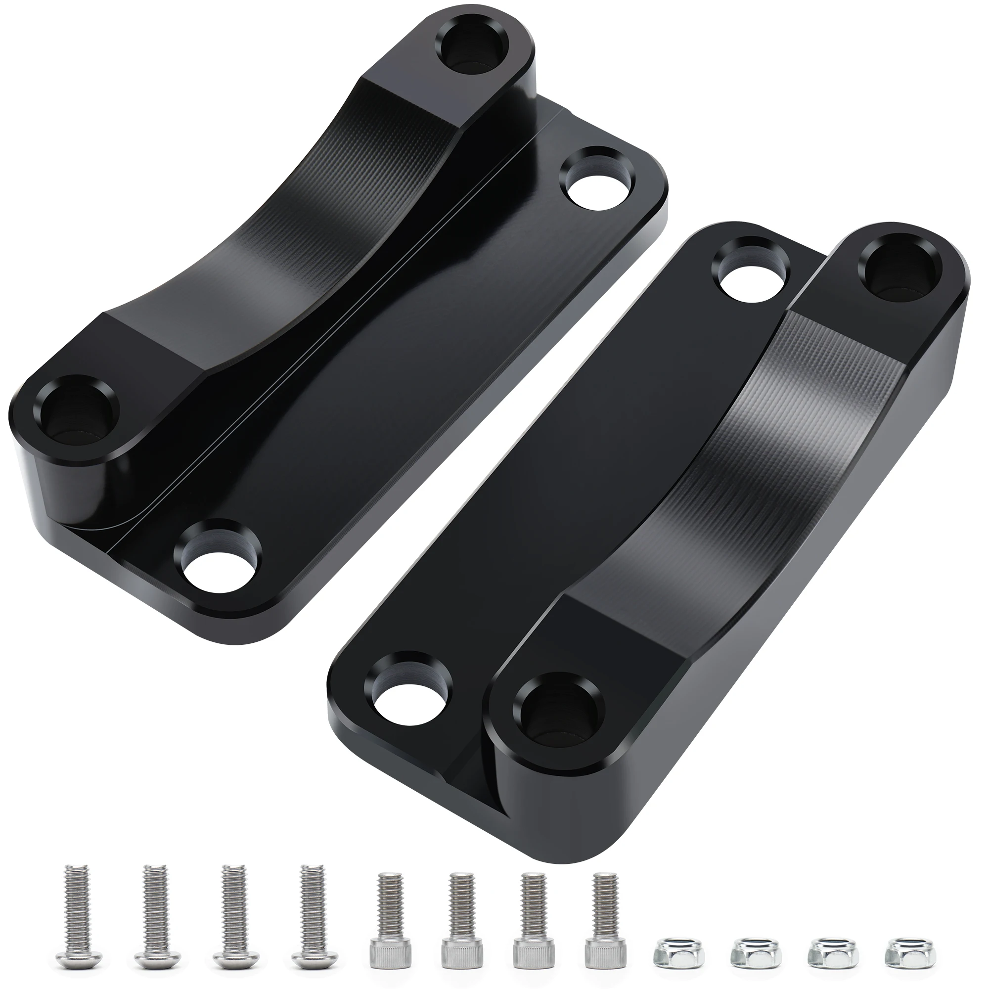 

Front Fender Spacer Bracket Relocator Kit for Harley 1993-2013 Touring Road King Road Glide Street Electra Glide 21" Wheel