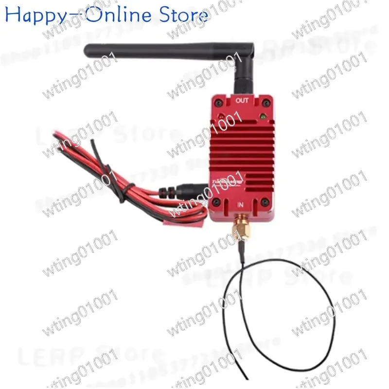 for Generic 2.4GHz RC Aircraft UAV Quadcopter Transmitter Signal Booster Long Range Antenna Module Wireless Distance Enhancer