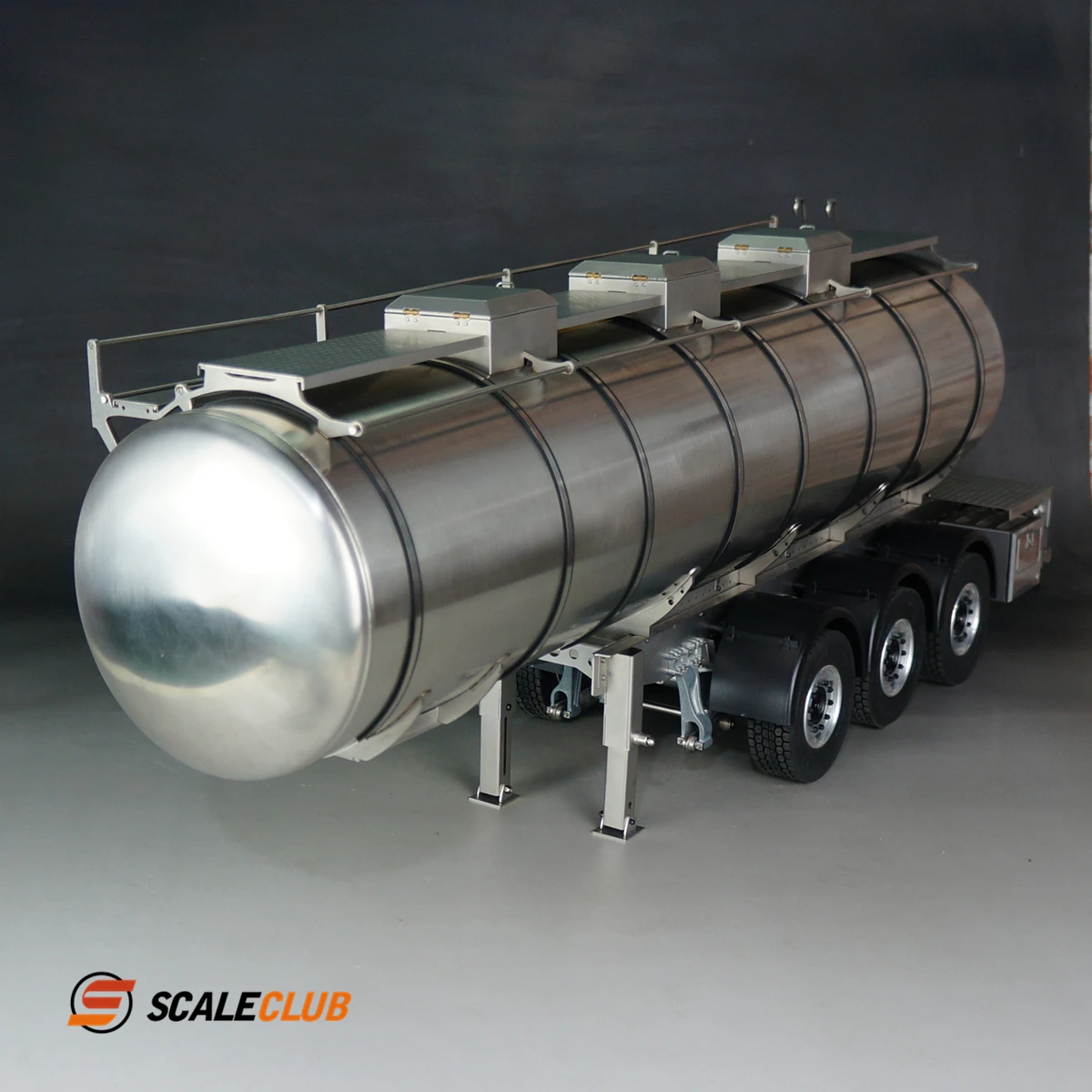 Scaleclub model Tamiya 1/14 trailer truck all metal oil tank trailer liquid transportation trailer