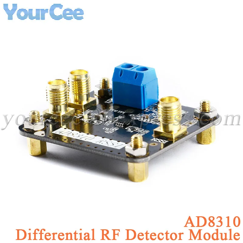 AD8310 High Speed Differential RF Logarithmic Detector Module DC-440M Voltage Output Logarithmic Amplifier Board Wide Dynamic