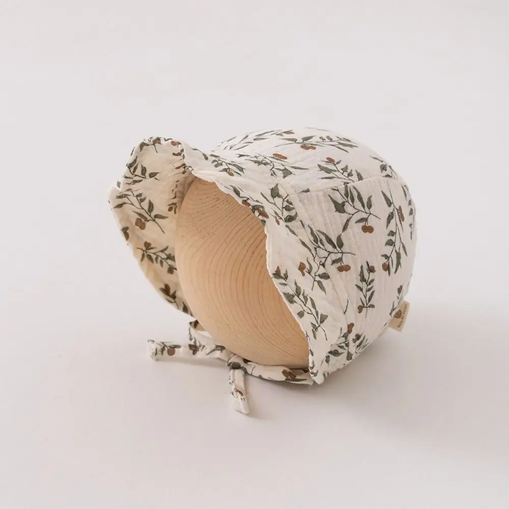 Casual Lace Ruffle Newborn Sun Hat Sweet Princess Infant Bucket Hat Cute Sunscreen Baby Fisherman Hat Outdoor