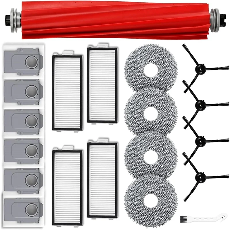 【قسيمة المستخدم الجديدة!】طقم ملحقات قطع الغيار لـ Roborock Qrevo S/Qrevo Pro، مكنسة كهربائية روبوتية