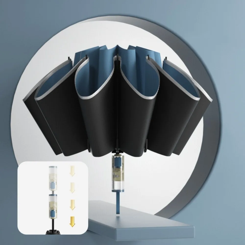 

Rain Gear Reverse Folding Automatic Umbrella Outdoor Sunshade Windproof UV Umbrellas 10 Bones Large Rain Umbrella Home Supplies