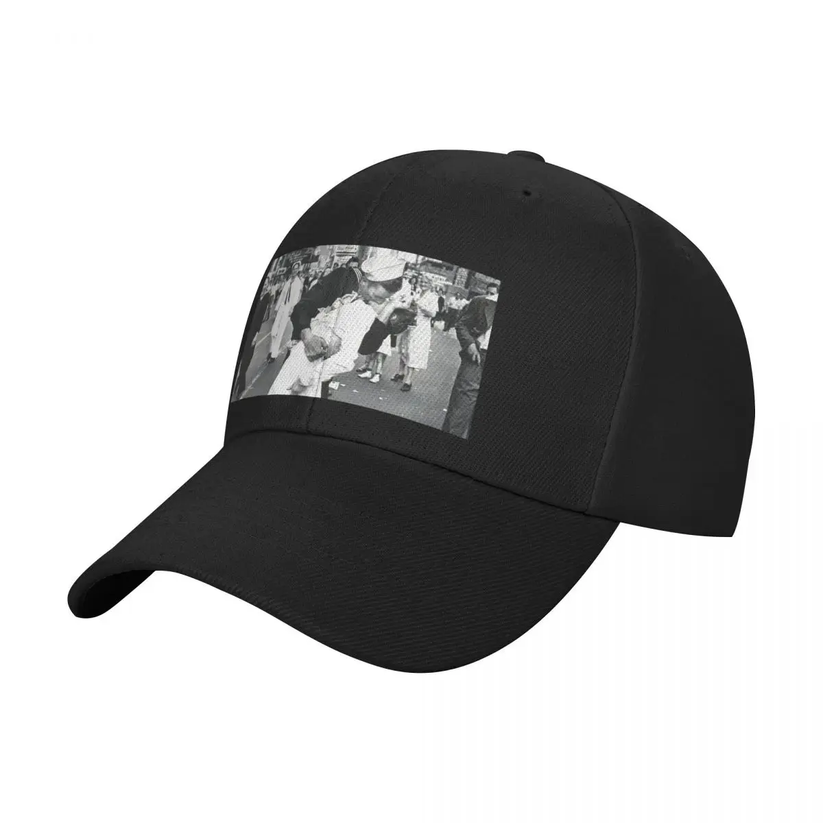 Gorra de béisbol con póster cuadrado de marinero Kissing In Times, gorra de marca para hombre, sombrero de Navidad, gorra militar para hombre y mujer
