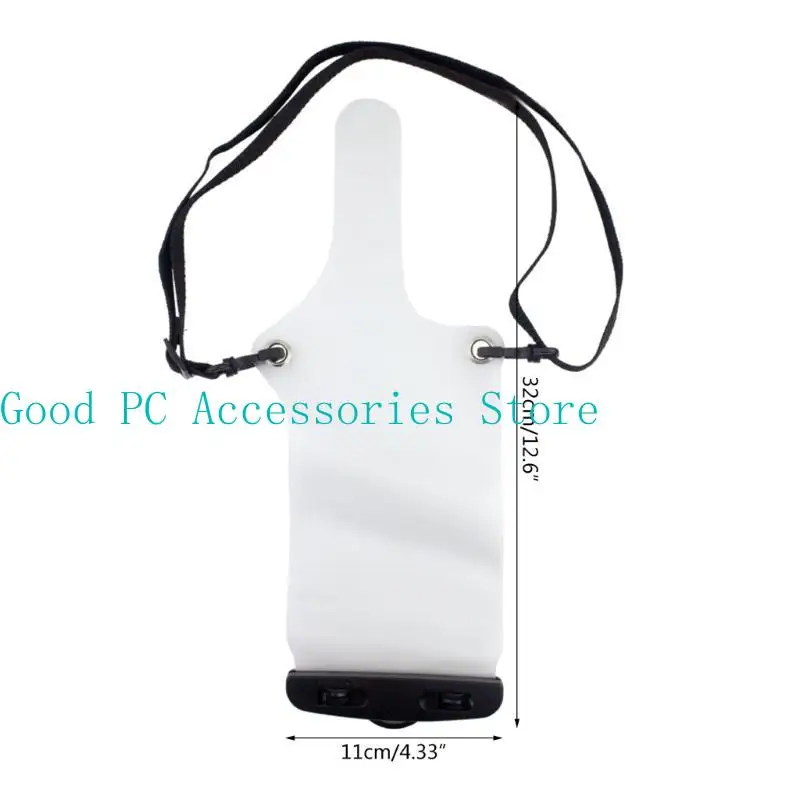 R53C Universal Waterproof Radio White Case WalkieTalkie