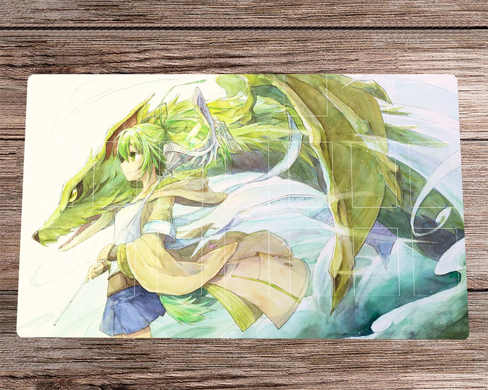 

YuGiOh Playmat Wynn The Wind Charmer TCG CCG Trading Card Game Mat OCG Board Game Mat Desk Pad Anime Mouse Pad Free Bag 60x35cm