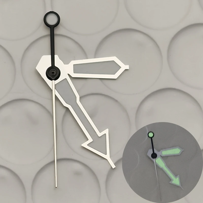 

Mod NH35 NH36 Watch Hands Green Luminous Pointer Fits For NH36 4R35 4R36 7S Movement SKX007 SKX009 SRPD Watch Hand Kit Replace