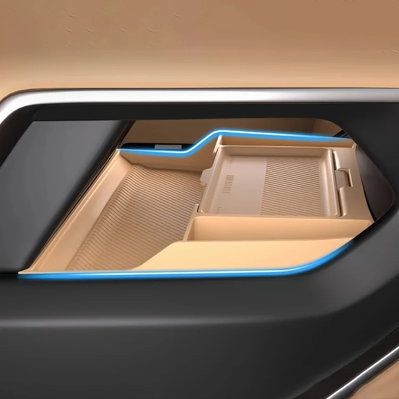 

Ящик для хранения вниз на центральной консоли автомобиля, подходит для BYD Leopard 8 2024 2025, модифицированный автомобильный центральный консоль, нескользящий коврик, аксессуары