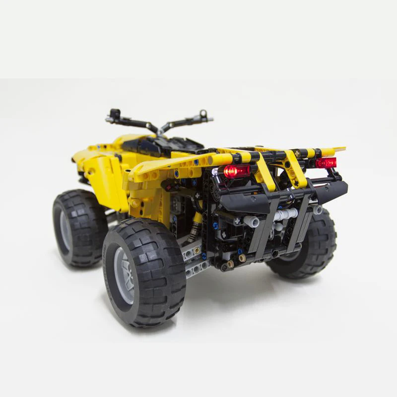 995 pièces – Voiture de sport rapide Technic RC Quad Bike MOC – Blocs de construction modulaires personnalisables – Design simple et populaire – Jouet DIY pour les fêtes – Cadeaux