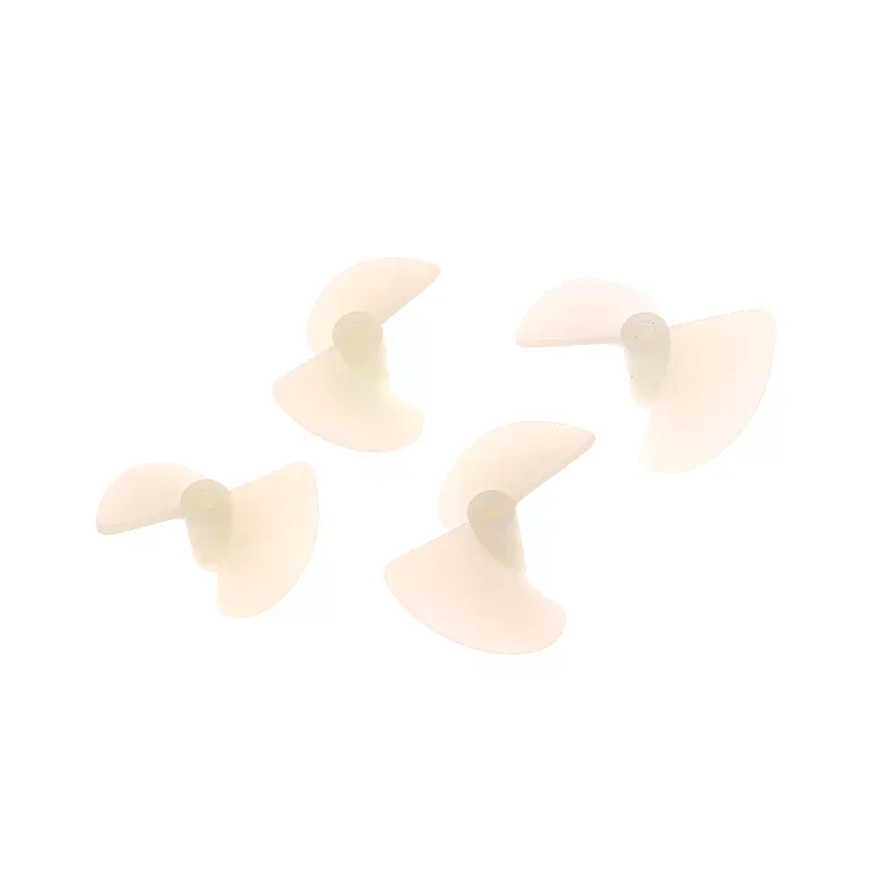 1 Paia D22mm/26mm CW/CCW Elettrico Nylon Prop Vite FAI DA TE Bianco A Due Foglie Eliche Per Barche Rc Modelli 2mm albero