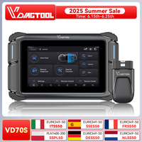 VDIAGTOOL VD70S BT Wireless Diagnostic Tool Bidirectional Scanner All System ECU Coding PMI 36+ Resets FCA AutoAuth CANFD DoIP