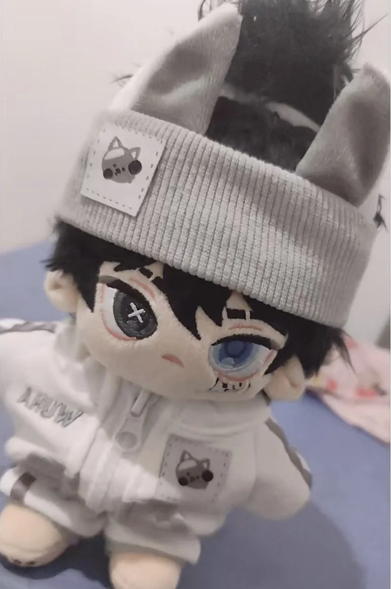 Peluche de 20cm de Game Identity V, Cosplay de tungsteno con muñeco de esqueleto, juguetes para colección de Fans, regalo de cumpleaños de felpa