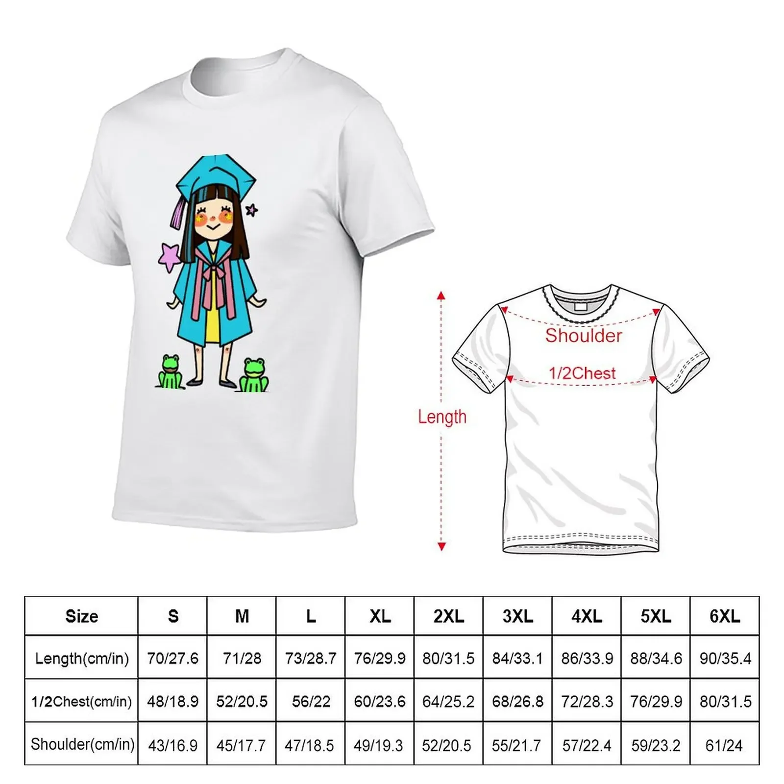 Kero Kero Bonito Graduation Cartoon T-Shirt anime t shirts summer tops hippie clothes anime tshirt men clothes