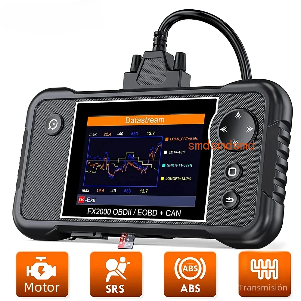 Car Scanner Code Reader ABS SRS Airbag Transmission Engine System Diagnostic Automotive Tools Free Update
