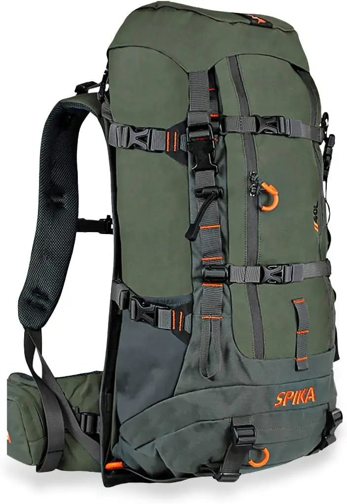 Hunting Backpacks for Men,Internal Frame Hunting Pack with Rifle Holder,40L/80L + Extendable Capacity for Bow Rifle Gun