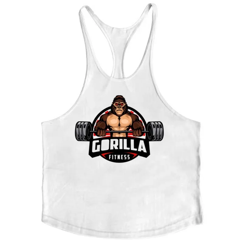 Tank Top Gym Katun Pria, Rompi Tanpa Lengan dengan Tali Tipis untuk Latihan Malam & Pakaian Kasual Sehari-hari yang Nyaman