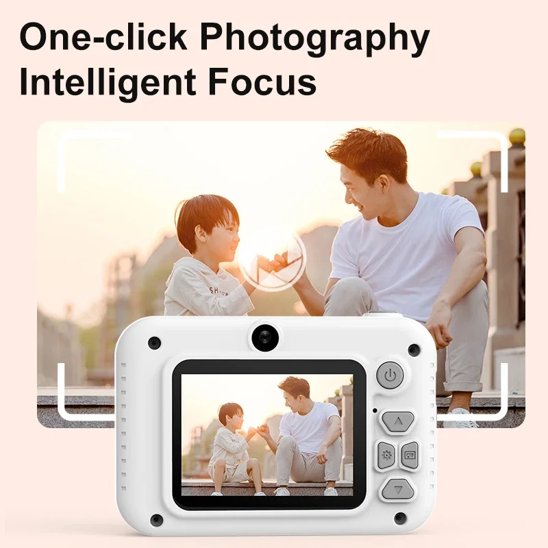 Xiaomi 4K Digital Camera 2000W Pixels Dual-camera Mini HD Eye Protection Screen1080P Built-in Game Shock Recording Kids Camera