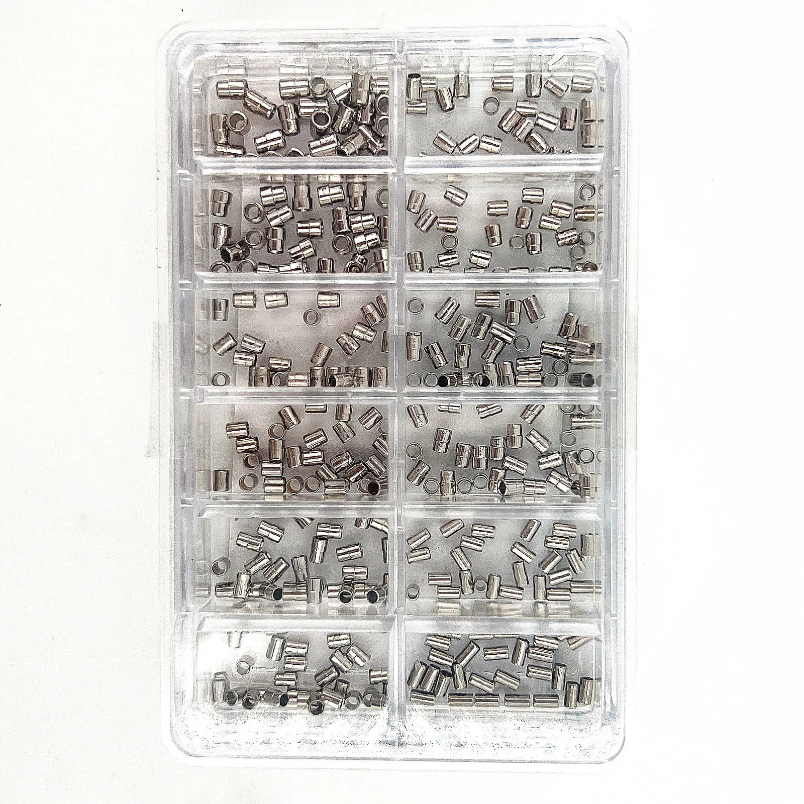 12 Different Size 480Pack Stainless Steel Watch Case Tube Waterproof Watch Crown Watch Repair Accessories