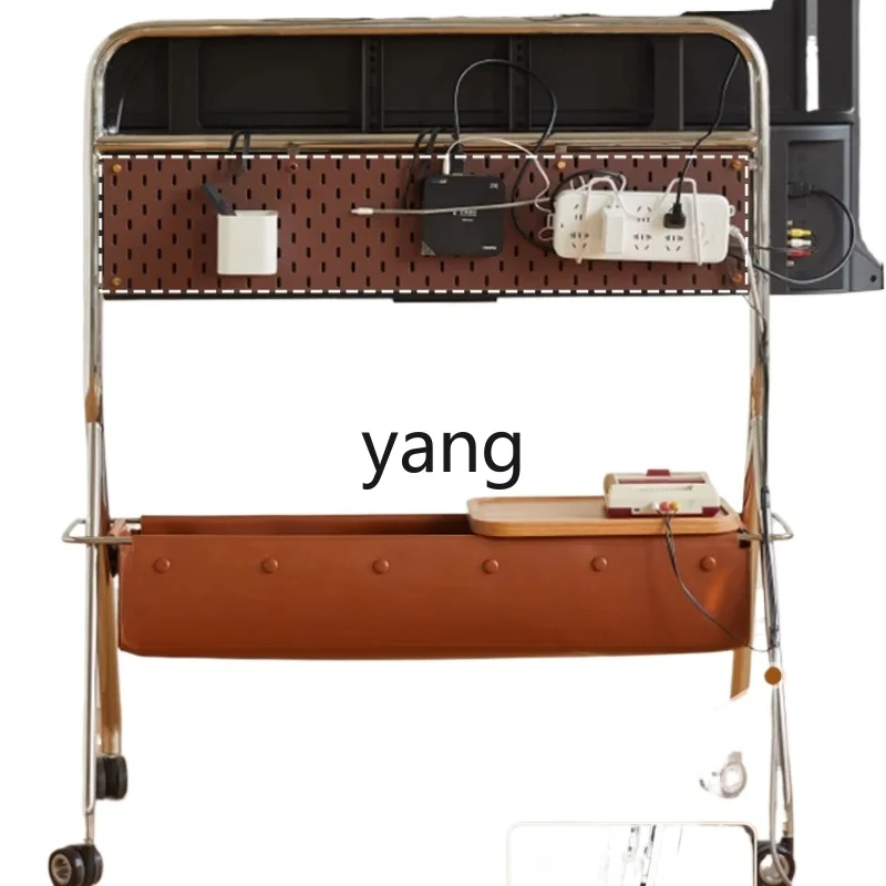 

ZYF TV mobile bracket retro floor removable shelf edge few