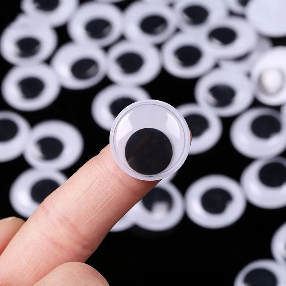 100PCS DIY Puppet Making Dinosaur Eyes Doll Not Self-adhesive Dolls Eye For Stuffed Toys Dolls Black Eyes Dolls Accessories